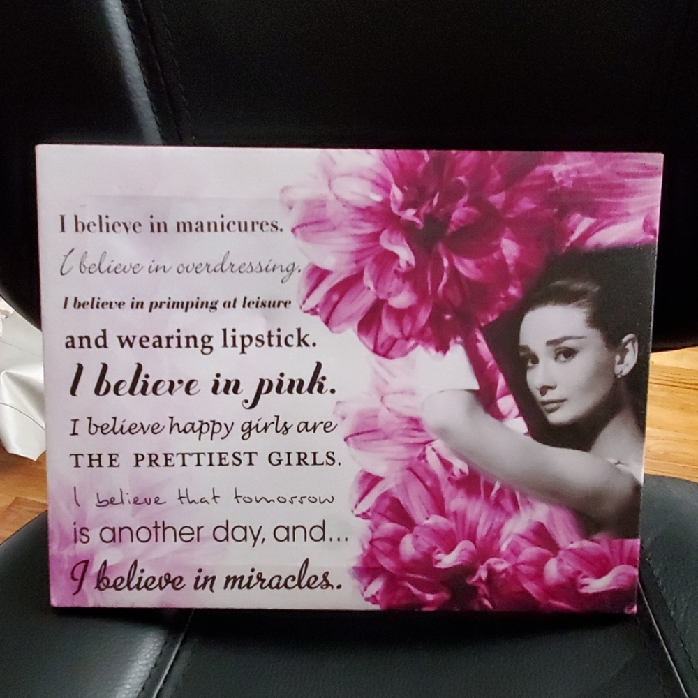 COPY - Audrey Hepburn canvas